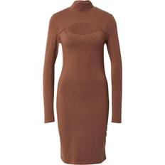 Urban Classics Ladies Ladies Stretch Jersey Cut-Out Turtleneck Dress