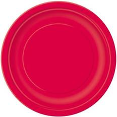 Unique Party Disposable Plates Cardboard 23cm 8pcs