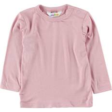 Bambus T-shirts Børnetøj Joha Lyserød babybluse i bambus