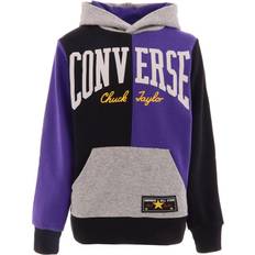 Lila converse Converse Hoodie Svart/Grå/Lila 12-13 (152-158) Hoodie