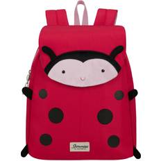 Ryggsäck ladybug Samsonite Sammies ryggsäck för barn, Röd med mönster