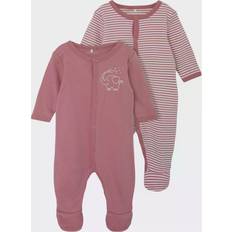 18-24M Pysjamaser Name It Natdragt Noos NbnNightsuit 2-pak Mesa Rose Natdragt