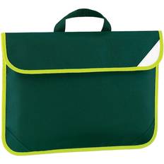Messenger Bags Quadra Enhanced-Vis Book Bag 4 Litres (Pack of 2) (One Size) (Bottle Green)