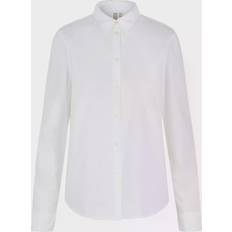 Knopen - Vrouw Overhemden Pieces Irena Oxford Shirt - White