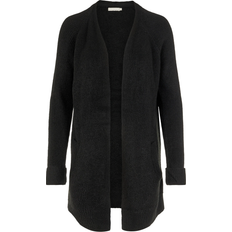 Pieces Strickjacke Mädchen Für Damen - Schwarz