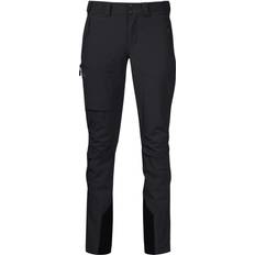 Polyamid Bukser Bergans Women's Breheimen Softshell Pant - Black/Solid Charcoal