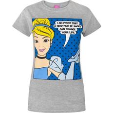 Disney Ropa Disney Princess Cinderella New Shoes Camiseta - Gris