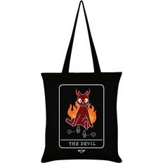 Spooky Cat El Diablo Tarot Bolsa de tela