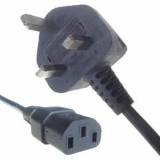 Electrical Cables Connekt Gear 27-0110b group 1.8m c13 uk mains kettle lead na01