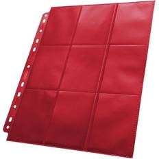 Brætspil Ultimate Guard 18-Pocket Side-Loading Pages 50 stk Ultimate Guard Rød