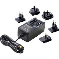 Usa stik Dehner Elektronik SYS 1541-2424-W2E Stik-strømforsyning, konstant spænding 24 V/DC 1000 mA 24 W med UK-adapter, med USA