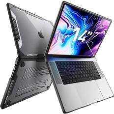 Computer Accessories Supcase Unicorn Beetle Series Case for MacBook Pro 14 Inch (2021 Release) A2442 M1 Pro M1 Max, Dual Layer Hard Shell Protective Cover for MacBook Pro 14" with Touch ID (Black)