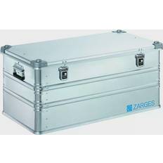 Zarges Almacenamiento de herramientas Zarges Aluminiumbox L950xB530xH430mm, 173l m.Klappverschluss u.Alu-Stapelecken