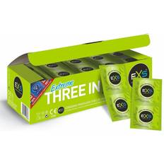 Exs condoms EXS Healthcare Condoms 3In1 (Ribbed,Dotted & Flared) 144 pack