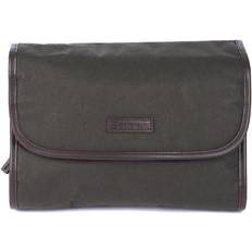 Barbour Beauty Case Barbour Wax Hanging Washbag Green