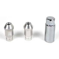 Tilbehør til kørelegetøj OMP Set Nuts 7075 40 mm M12 x 1,50 20 uds Silver