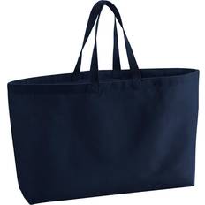 Westford Mill Canvas Oversized Tote Bag (One Size) (French Navy)