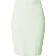 Beige - Damen Röcke Urban Classics Ladies Ladies Rib Knit Skirt lightmint