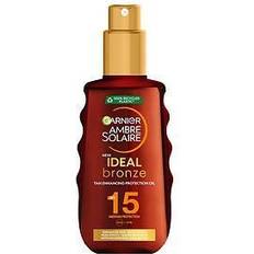 Ambre solaire sun cream Garnier Ambre Solaire Ideal Bronze Protective Oil Sun Cream Spray Spf15, Uva &Amp; Uvb Protection, (Save 32%