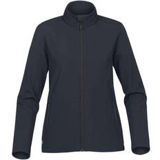 Stormtech Womens/Ladies Orbiter Soft Shell Jacket (Black/Dolphin)