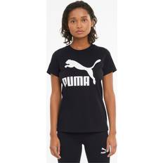 Puma Classics Logo T-Shirt - Schwarz