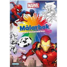 Målarböcker Marvel målarbok