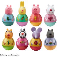 Peppa Pig Figuren Peppa Pig Weebles Figures, chunky moulded figures, first toy, preschool imaginative play