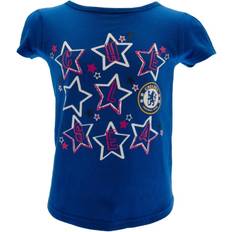 Elastane T-shirts Chelsea FC Chelsea FC Childrens/Kids Stars T-Shirt (18-23 Months) (Blue)