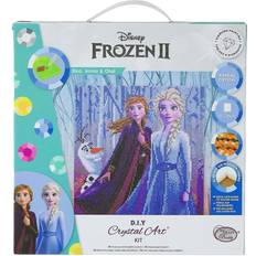 Die Eiskönigin Bastelkisten Elsa, Anna & Olaf 30x30cm Disney Crystal Art Kit