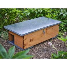 Set da gioco Large Hedgehog Feeding Station Eco Friendly FSC Wood Green Feathers