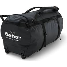 Northcore 110L Wheeled Duffle Bag - Black/White