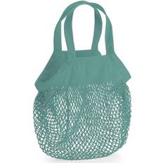 Netzakken Westford Mill Mini Mesh Organic Cotton Grocery Bag (One Size) (Sage Green)