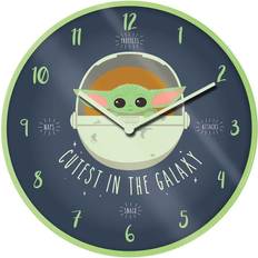 Green Wall Clocks Pyramid The Mandalorian Cutest In The Galaxy Wall Clock