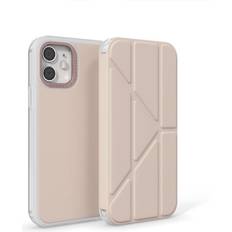 iPhone 12 Mini Fodral Origami Folio Dusty Pink