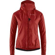 Klättermusen ansur wind jacket Klättermusen Women's Ansur Hooded Wind Jacket - Rose Red