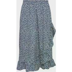 Only Onlolivia Long Wrap Skirt Wvn Noos Midikjolar