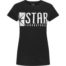 Flash TV Womens/Ladies STAR Laboratories T-Shirt (Black)