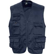 Sols Wild Unisex Full Zip Gilet Bodywarmer Giubbotto - Blu Scuro