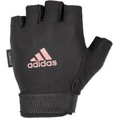 Men - Pink Gloves Adidas Adjustable Essential Fitness Gloves