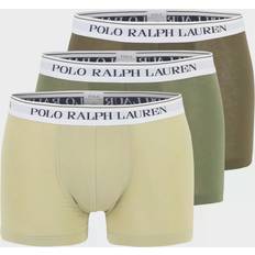 Homme - Marron Sous-vêtements pour hommes Polo Ralph Lauren Men's Cotton Trunk 3 Pack - Olive Multi