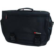 Briefcases Monolith Flap-Over Business Laptop Briefcase (Black) 3192