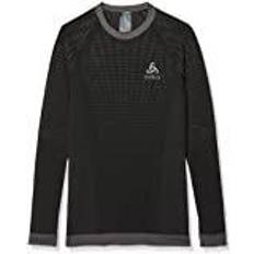 Odlo Performance Warm LS Baselayer Crew Neck Top Kids black/odlo graphite kids 116/128 2022 Baselayer & Underwear