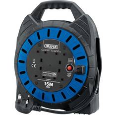 230V Four Socket Cable Reel 15m