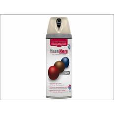 Plasti-Kote Spray Paints Plasti-Kote Twist & Spray Satin Warm Grey 400ml