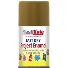 Enamel Paint Plasti-Kote Fast Dry Enamel Aerosol Antique Gold 100ml