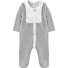 Sametti Pyjamat Tartine et Chocolat Footed Baby Body - Gray