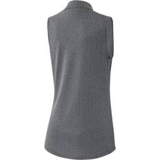 adidas Essentiel (2022) Dame Poloshirt Uden Ærmer Black/White