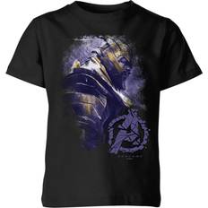 Marvel Kinderbekleidung Marvel Avengers Endgame Thanos Brushed T-Shirt - Schwarz