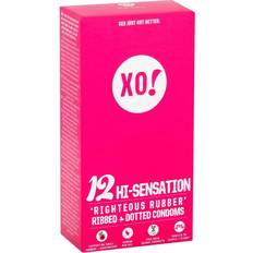 Flo XO! Hi-Sensation Condoms 12 Condoms