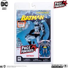 Batman Actionfigurer McFarlane Dc Page Punchers Batman Comic 3Inch Af